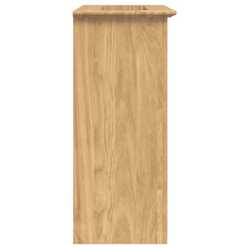 Mobile da Bagno con porta BODO Marrone miele 70 x 35 x 80 cm | homemem39