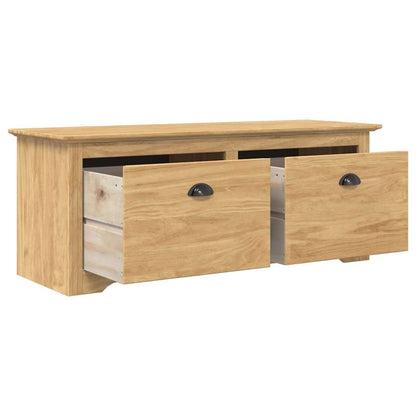 Panchina per corridoio BODO Marrone miele 118 x 40 x 50 cm | homemem39