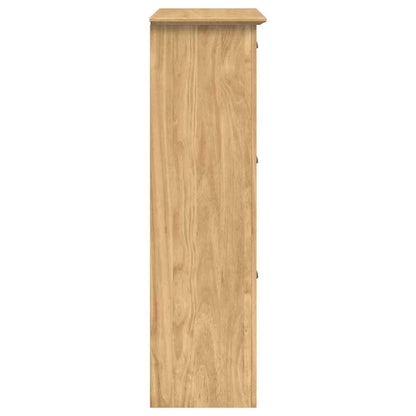 Scarpiera BODO Marrone miele 80 x 35 x 118 cm Legno multistrato | homemem39