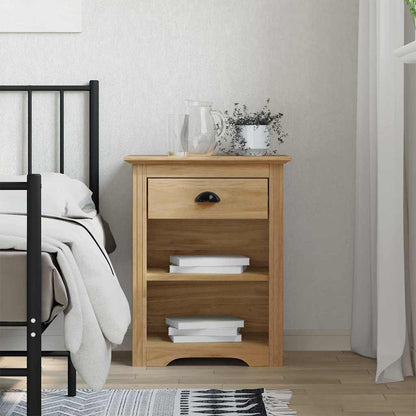 Armadio da Notte BODO Marrone miele 53 x 38,5 x 67 cm | homemem39