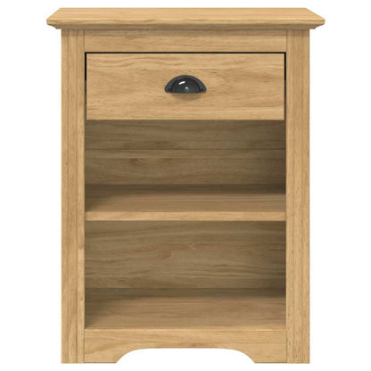 Armadio da Notte BODO Marrone miele 53 x 38,5 x 67 cm | homemem39