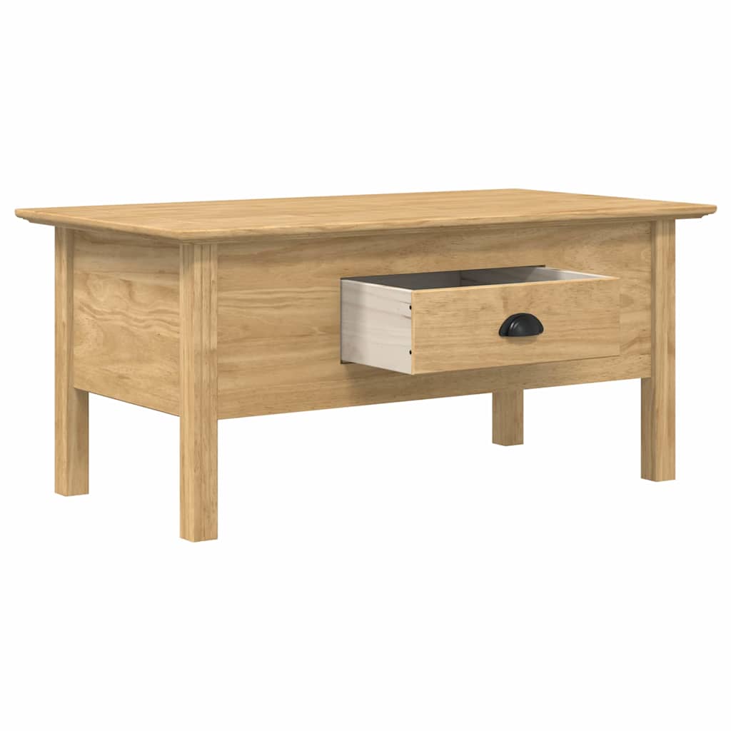 Tavolino da salotto BODO Marrone miele 100 x 55 x 45,8 cm | homemem39