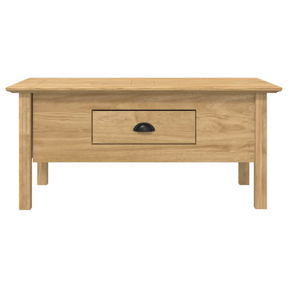 Tavolino da salotto BODO Marrone miele 100 x 55 x 45,8 cm | homemem39