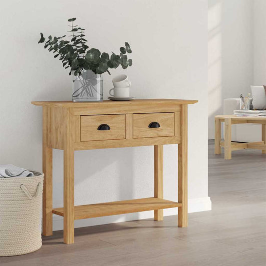 Tavolo consolle BODO Marrone miele 91 x 34.7 x 74 cm | homemem39
