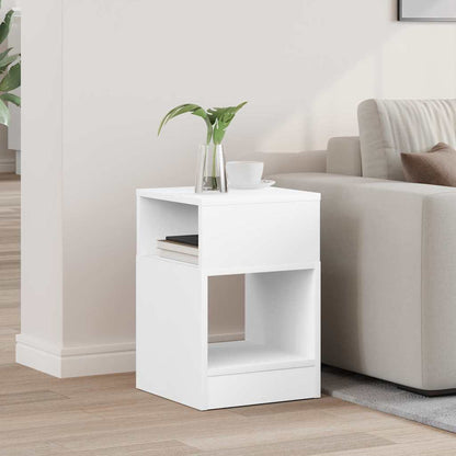 Tavolino Bianco 30,5 x 30 x 45 cm Legno multistrato | homemem39
