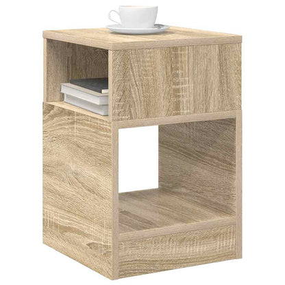 Tavolino Rovere Sonoma 30,5 x 30 x 45 cm Legno ingegnerizzato