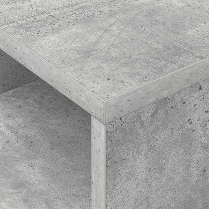 Tavolino Grigio cemento 30,5 x 30 x 45 cm Legno multistrato | homemem39