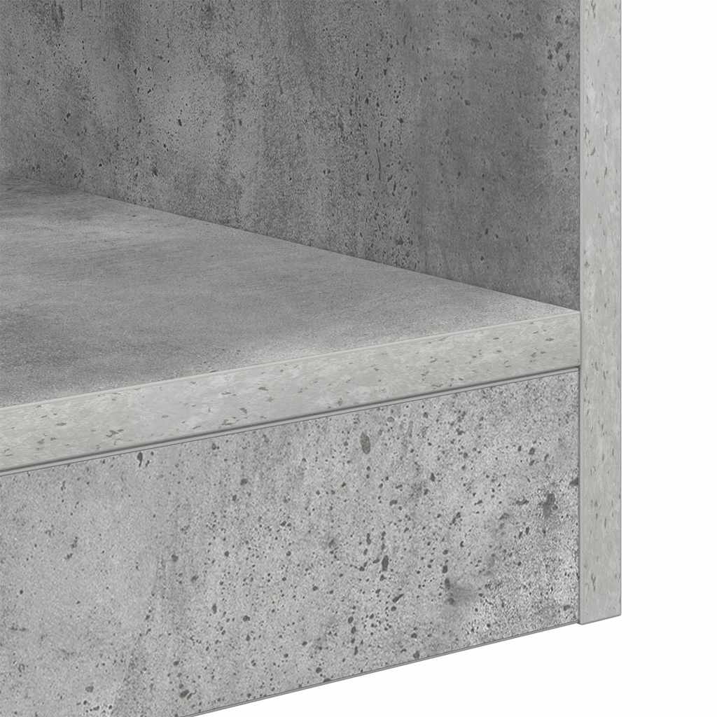 Tavolino Grigio cemento 30,5 x 30 x 45 cm Legno multistrato | homemem39