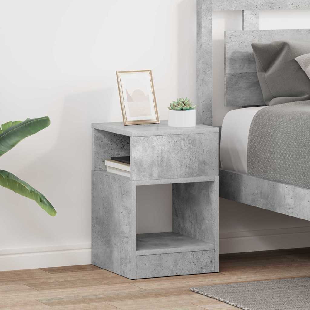 Tavolino 2 pcs Grigio cemento 30,5 x 30 x 45 cm | homemem39