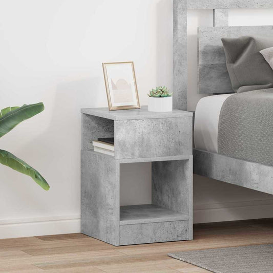 Tavolino 2 pcs Grigio cemento 30,5 x 30 x 45 cm | homemem39