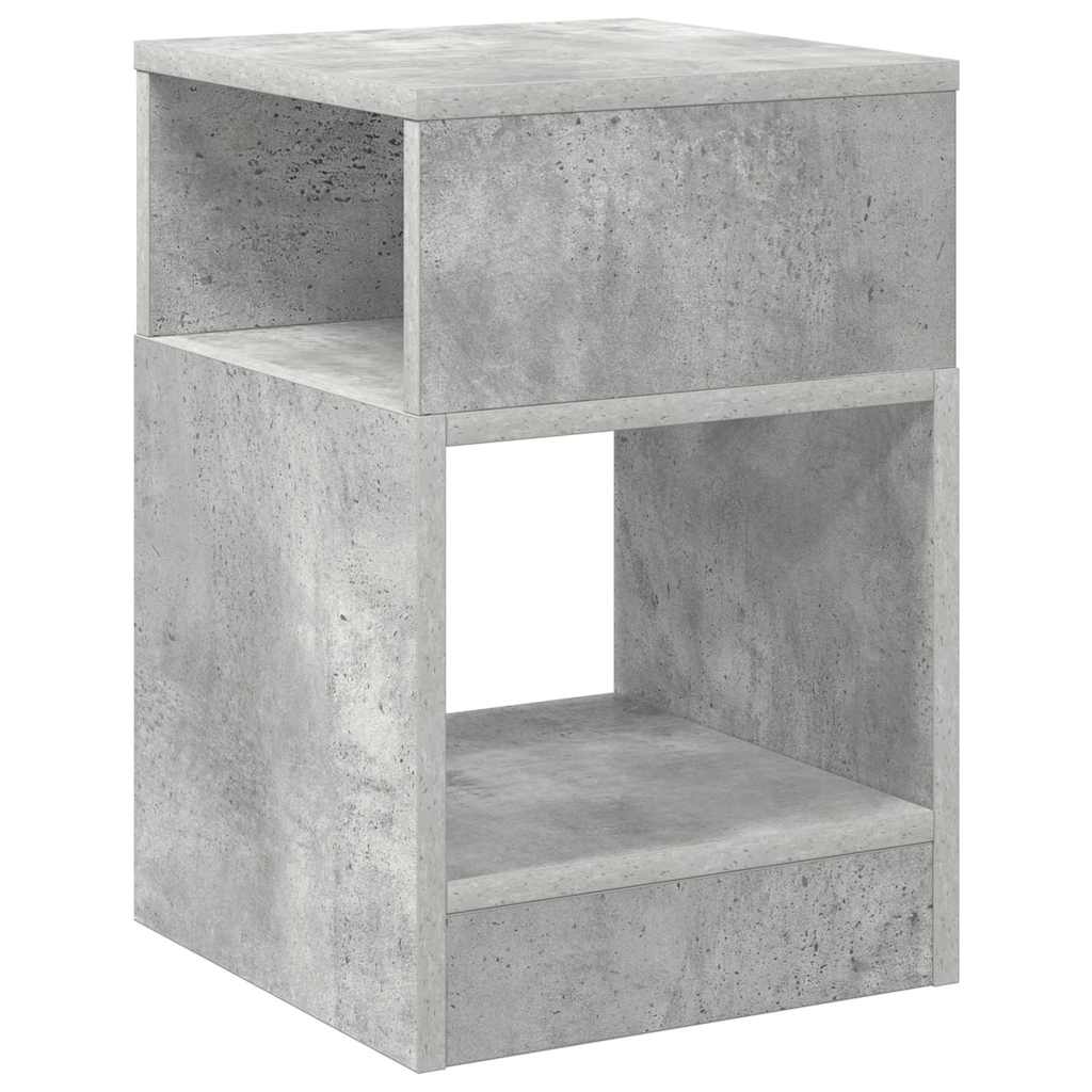 Tavolino 2 pcs Grigio cemento 30,5 x 30 x 45 cm | homemem39