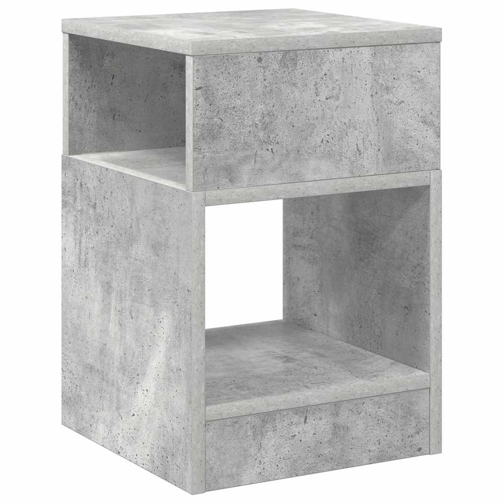 Tavolino 2 pcs Grigio cemento 30,5 x 30 x 45 cm | homemem39