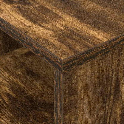 Tavolino Rovere fumé 30,5 x 30 x 45 cm Legno multistrato | homemem39