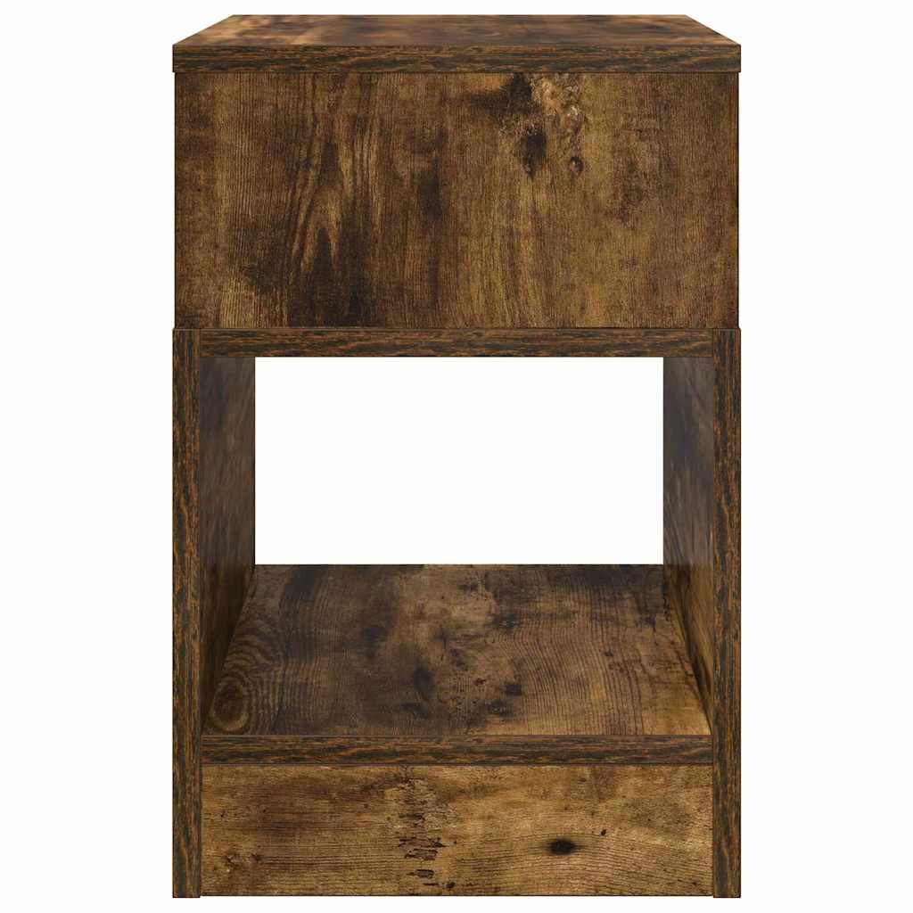 Tavolino Rovere fumé 30,5 x 30 x 45 cm Legno multistrato | homemem39