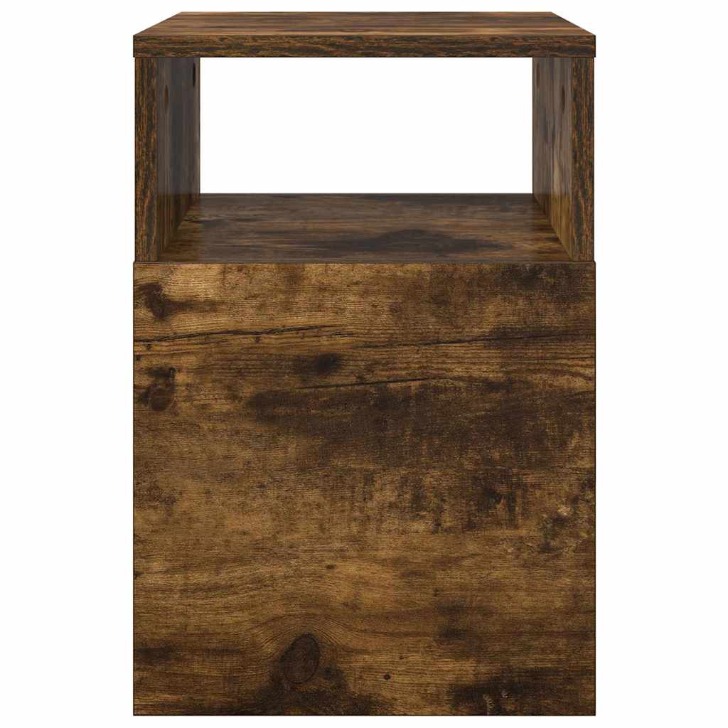 Tavolino Rovere fumé 30,5 x 30 x 45 cm Legno multistrato | homemem39