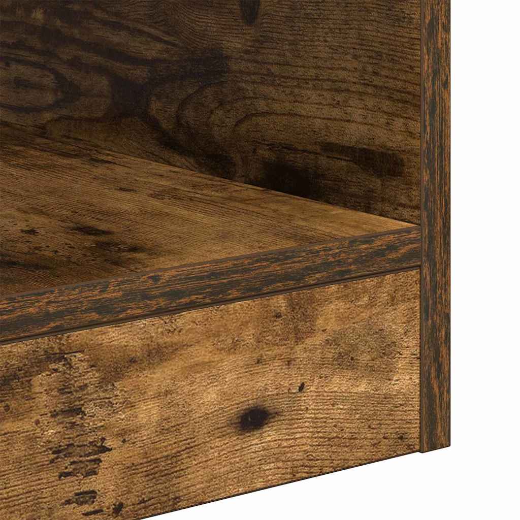 Tavolino 2 pcs Rovere fumé 30,5 x 30 x 45 cm Legno multistrato | homemem39