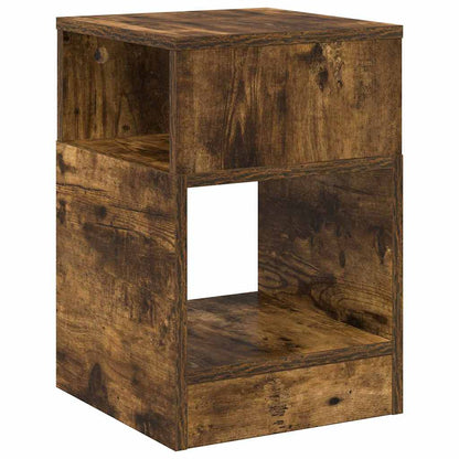 Tavolino 2 pcs Rovere fumé 30,5 x 30 x 45 cm Legno multistrato | homemem39