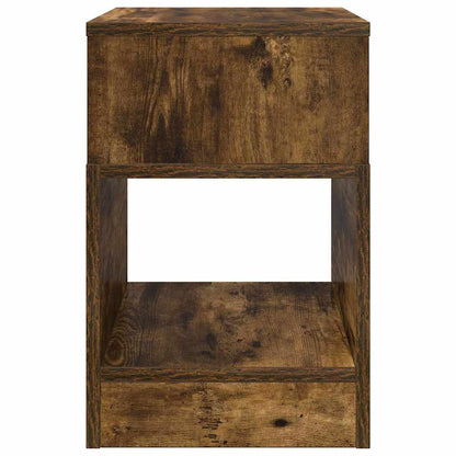 Tavolino 2 pcs Rovere fumé 30,5 x 30 x 45 cm Legno multistrato | homemem39