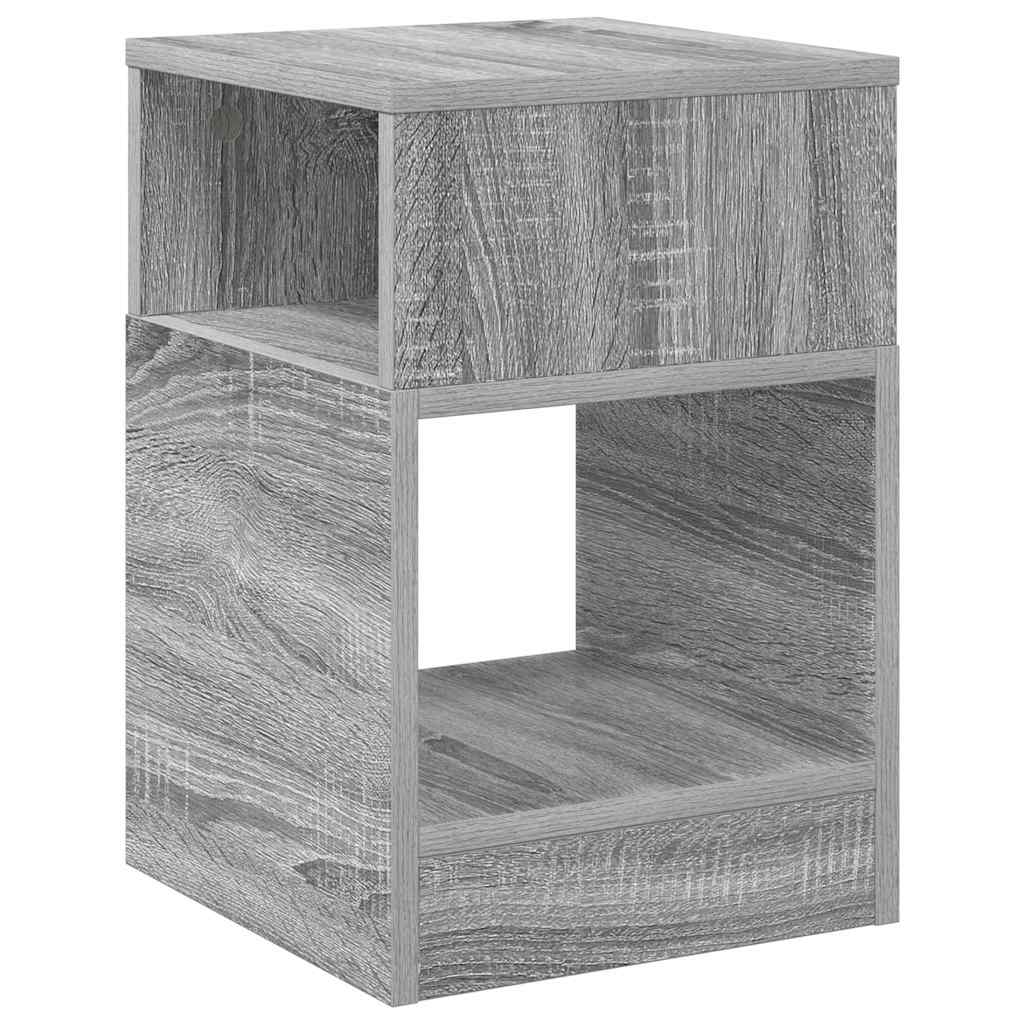 Tavolino Grigio Sonoma 30,5 x 30 x 45 cm Legno multistrato | homemem39