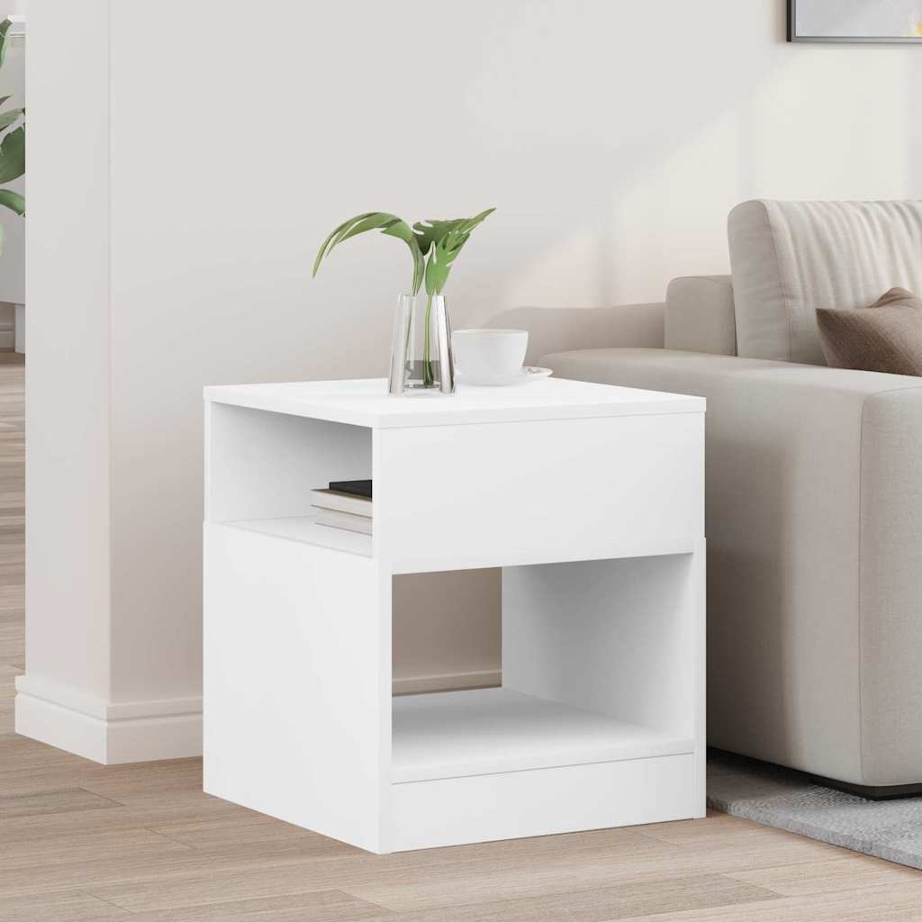 Tavolino Bianco 40,5 x 40 x 45 cm Legno multistrato | homemem39