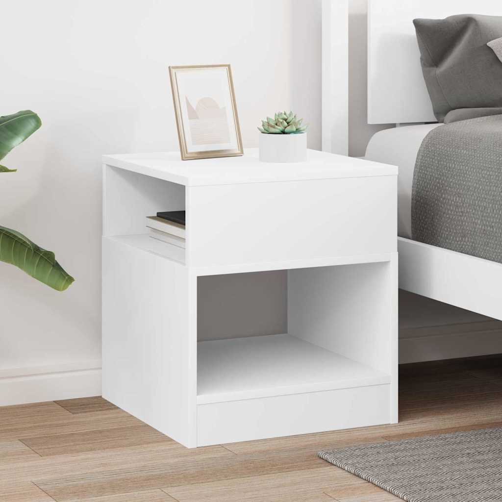 Tavolino Bianco 40,5 x 40 x 45 cm Legno multistrato | homemem39