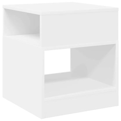 Tavolino 2 pcs Bianco 40,5 x 40 x 45 cm Legno multistrato | homemem39