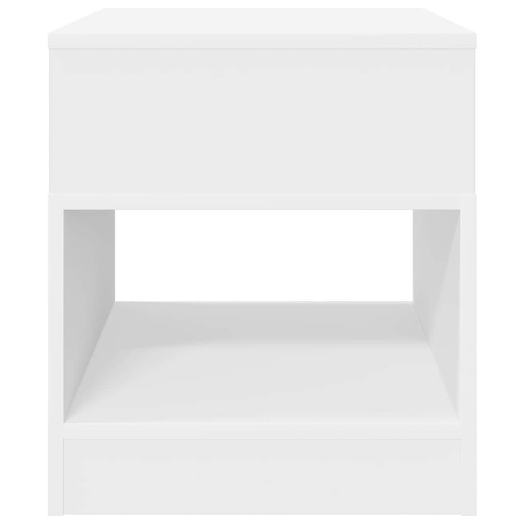 Tavolino 2 pcs Bianco 40,5 x 40 x 45 cm Legno multistrato | homemem39