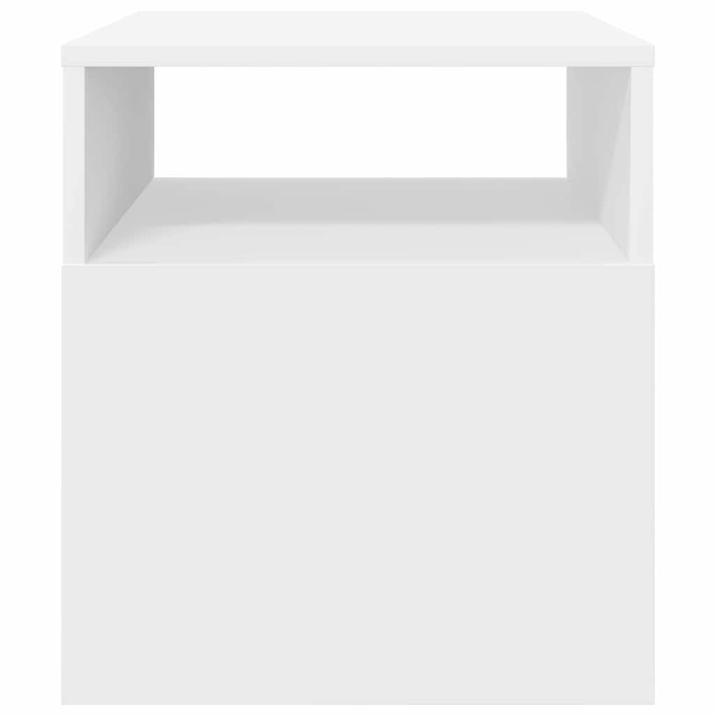 Tavolino 2 pcs Bianco 40,5 x 40 x 45 cm Legno multistrato | homemem39