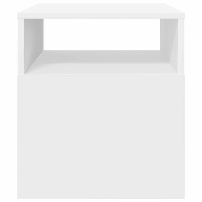 Tavolino 2 pcs Bianco 40,5 x 40 x 45 cm Legno multistrato | homemem39