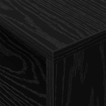 Tavolino Rovere Nero 40,5 x 40 x 45 cm Legno multistrato | homemem39
