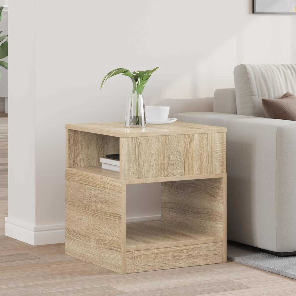 Tavolino Rovere Sonoma 40,5 x 40 x 45 cm Legno multistrato | homemem39