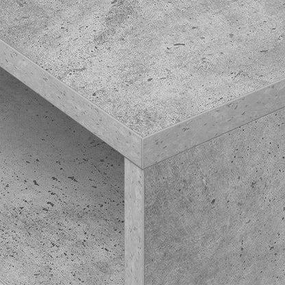 Tavolino Grigio cemento 40,5 x 40 x 45 cm Legno multistrato | homemem39