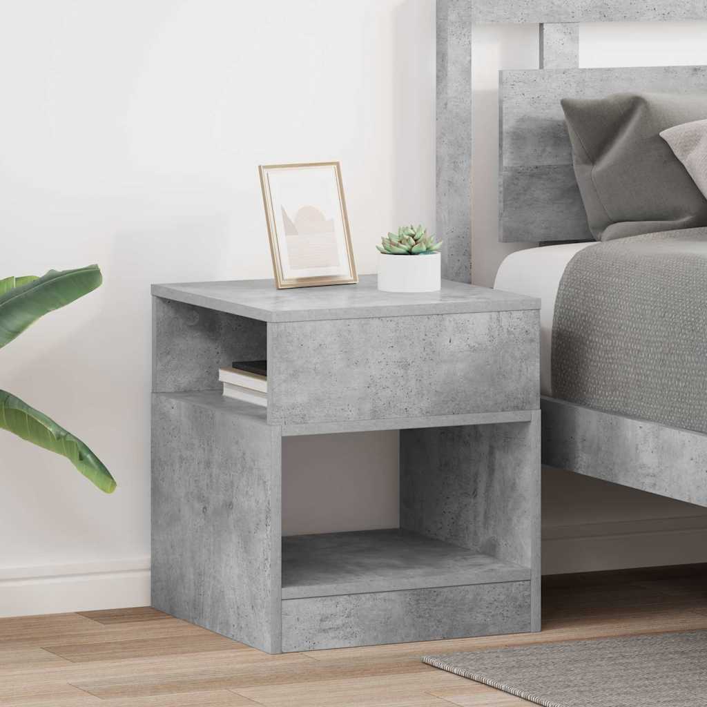 Tavolino 2 pcs Grigio cemento 40,5 x 40 x 45 cm | homemem39