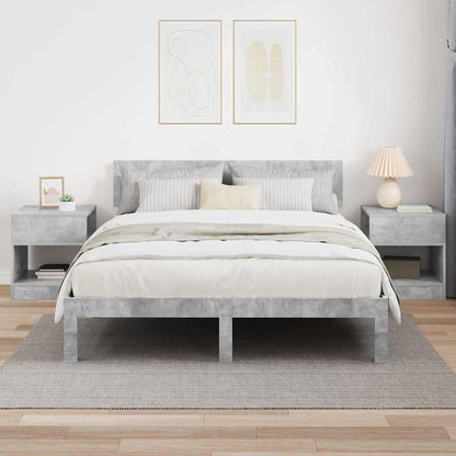 Tavolino 2 pcs Grigio cemento 40,5 x 40 x 45 cm | homemem39