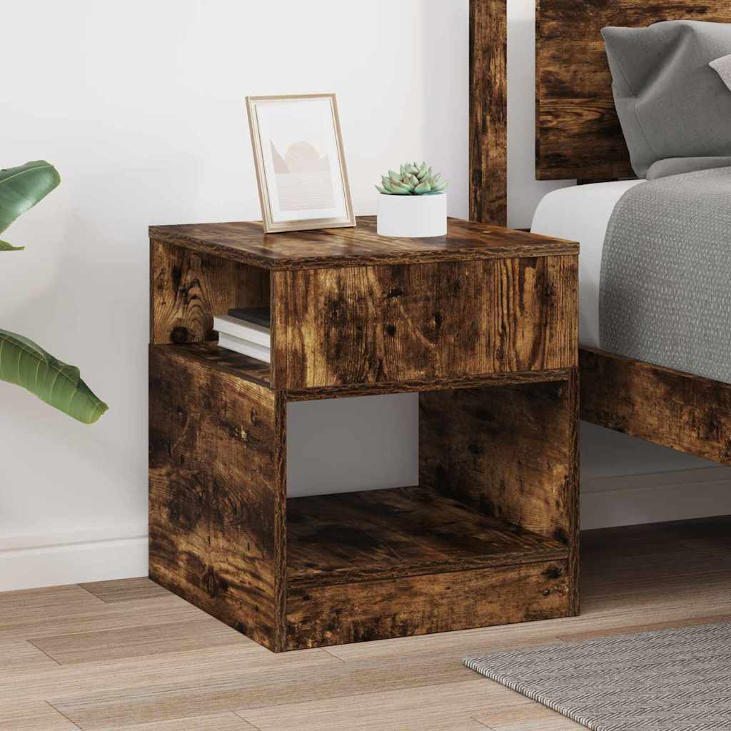 Tavolino Rovere fumé 40,5 x 40 x 45 cm Legno multistrato | homemem39