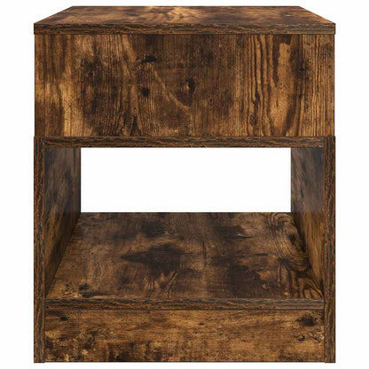 Tavolino Rovere fumé 40,5 x 40 x 45 cm Legno multistrato | homemem39