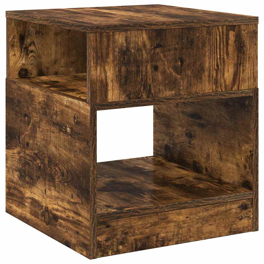 Tavolino 2 pcs Rovere fumé 40,5 x 40 x 45 cm Legno multistrato | homemem39