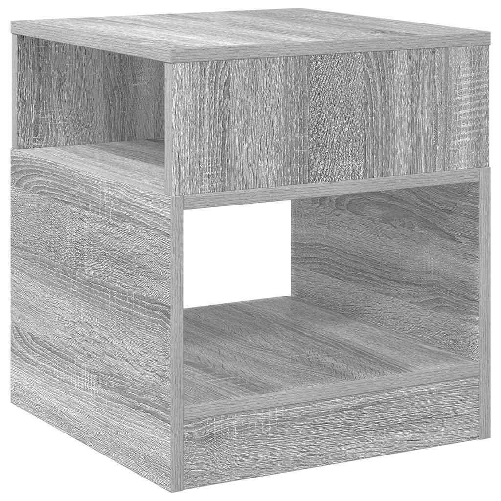 Tavolino Grigio Sonoma 40,5 x 40 x 45 cm Legno multistrato | homemem39