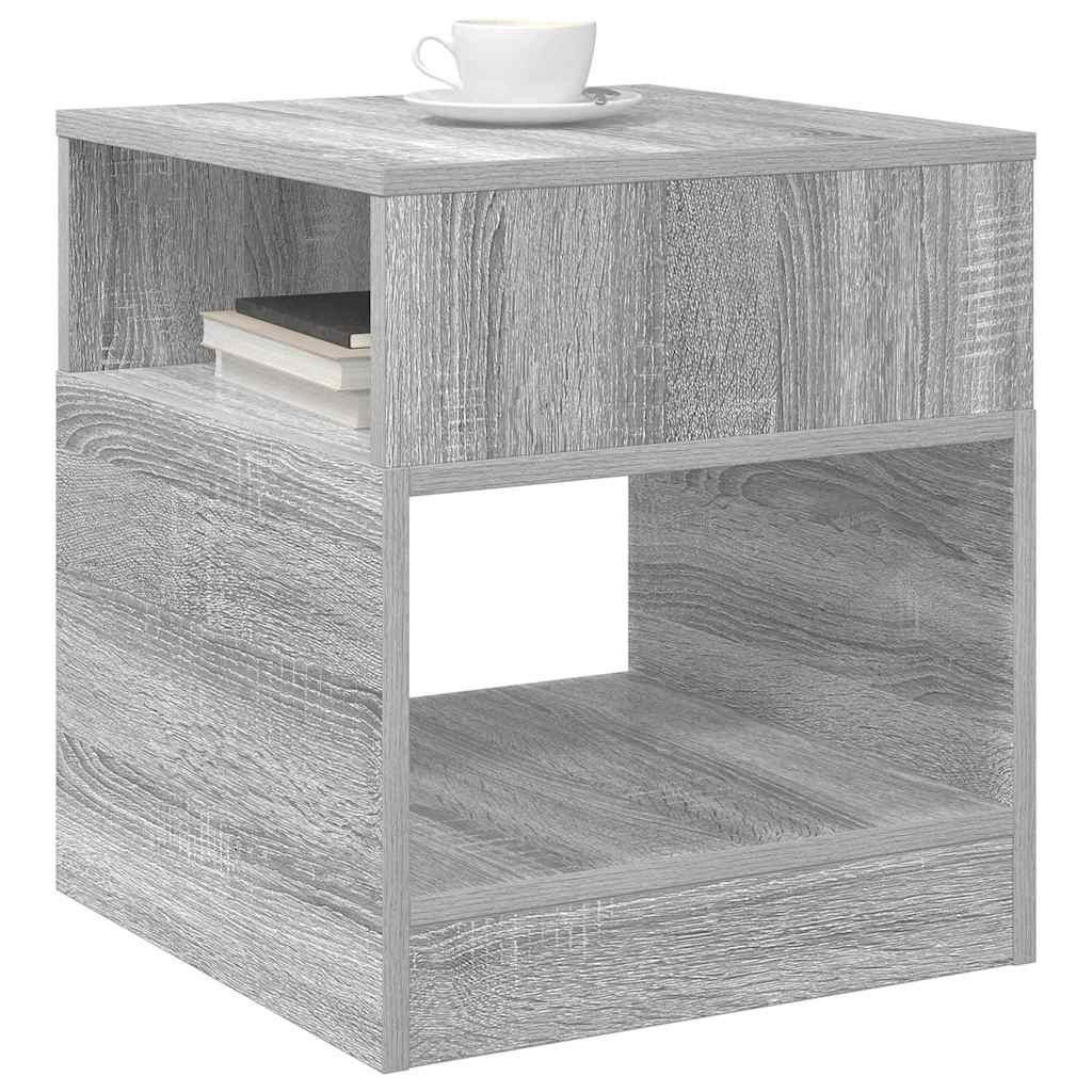 Tavolino Grigio Sonoma 40,5 x 40 x 45 cm Legno multistrato | homemem39