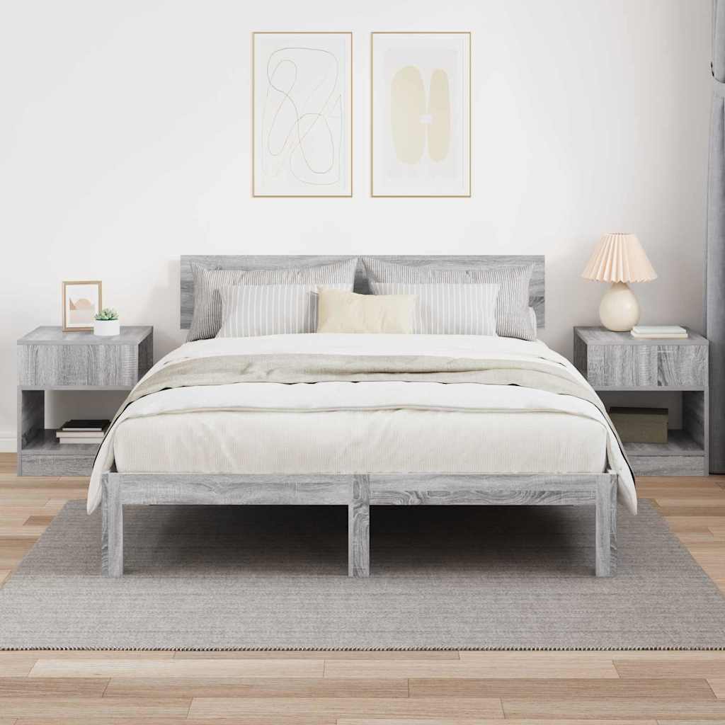 Tavolino 2 pcs Grigio Sonoma 40,5 x 40 x 45 cm | homemem39
