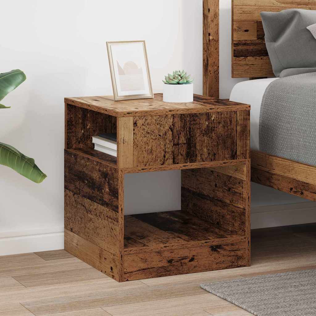 Tavolino Legno vecchio 40,5 x 40 x 45 cm Legno multistrato | homemem39