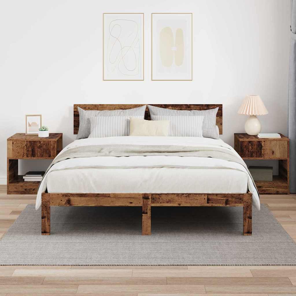 Tavolino 2 pcs Legno vecchio 40,5 x 40 x 45 cm | homemem39