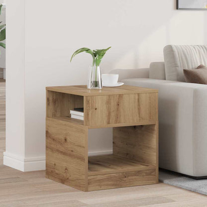 Tavolino Rovere artigianale 40,5 x 40 x 45 cm Legno multistrato