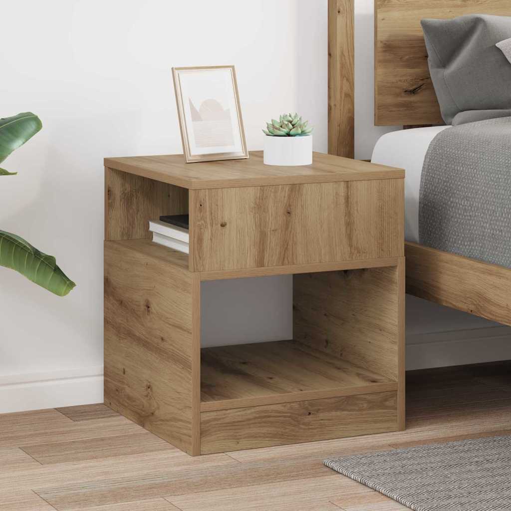 Tavolino Rovere artigianale 40,5 x 40 x 45 cm Legno multistrato | homemem39