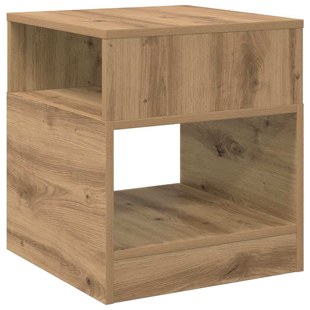 Tavolino Rovere artigianale 40,5 x 40 x 45 cm Legno multistrato | homemem39