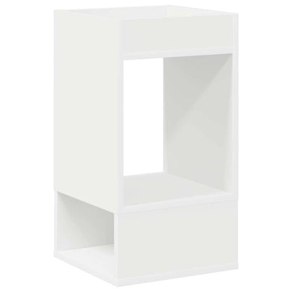 Tavolino Bianco 30 x 30 x 56 cm Legno multistrato