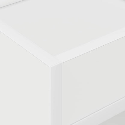Tavolino 2 pcs Bianco 30 x 30 x 56 cm Legno multistrato | homemem39