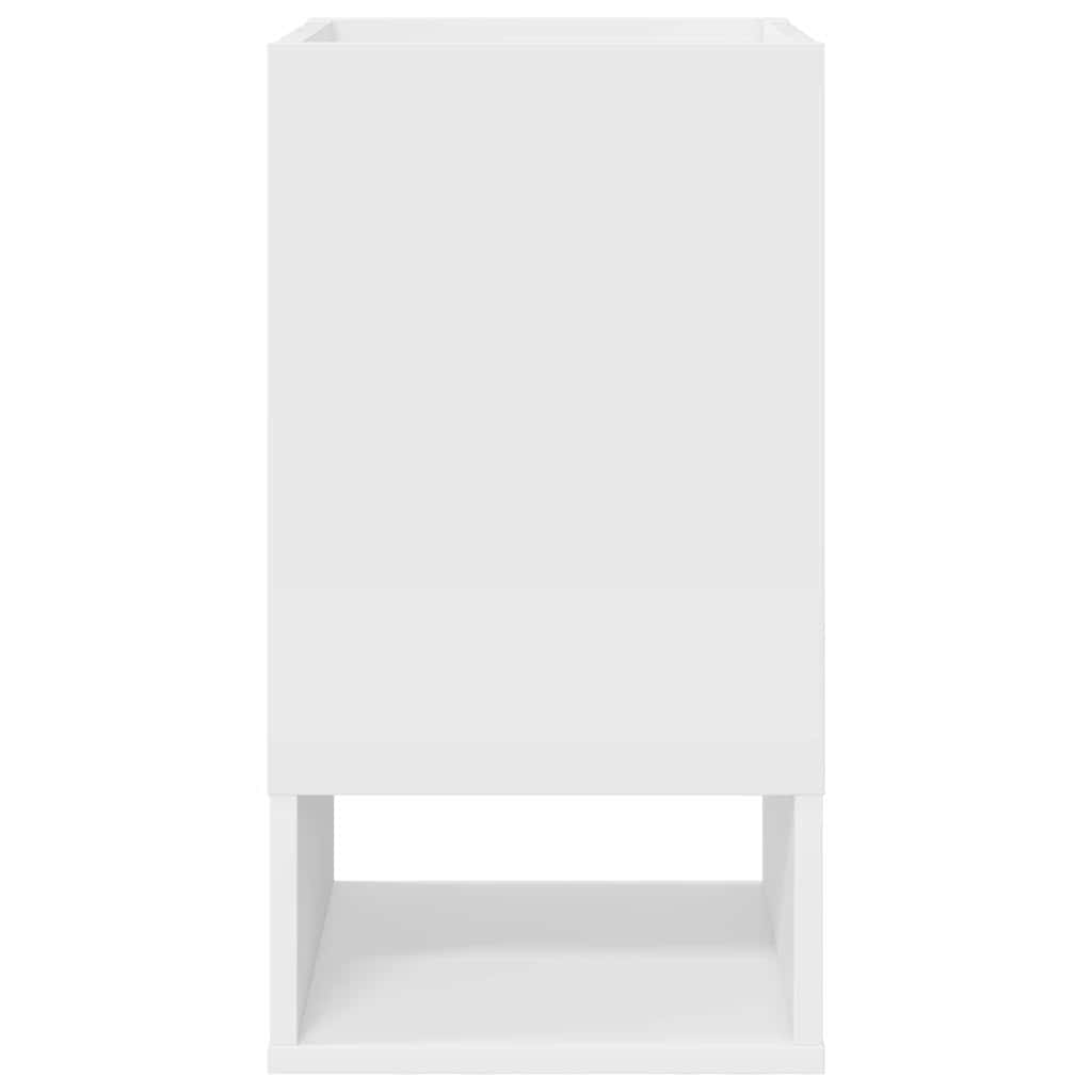 Tavolino 2 pcs Bianco 30 x 30 x 56 cm Legno multistrato | homemem39