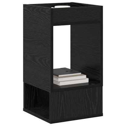 Tavolino 2 pcs Rovere Nero 30 x 30 x 56 cm Legno multistrato | homemem39