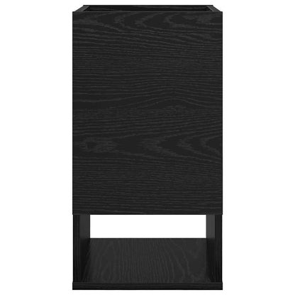 Tavolino 2 pcs Rovere Nero 30 x 30 x 56 cm Legno multistrato | homemem39